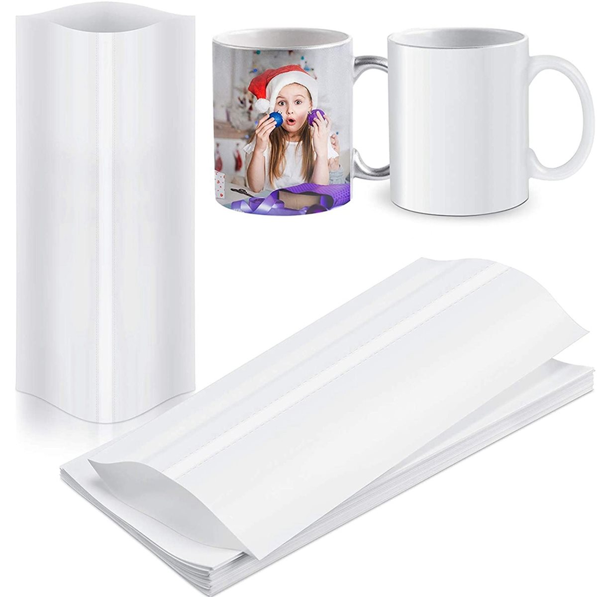 BAAE 420Pcs Sublimation Shrink - Sublimation Mug White incelemesi ve fiyatı