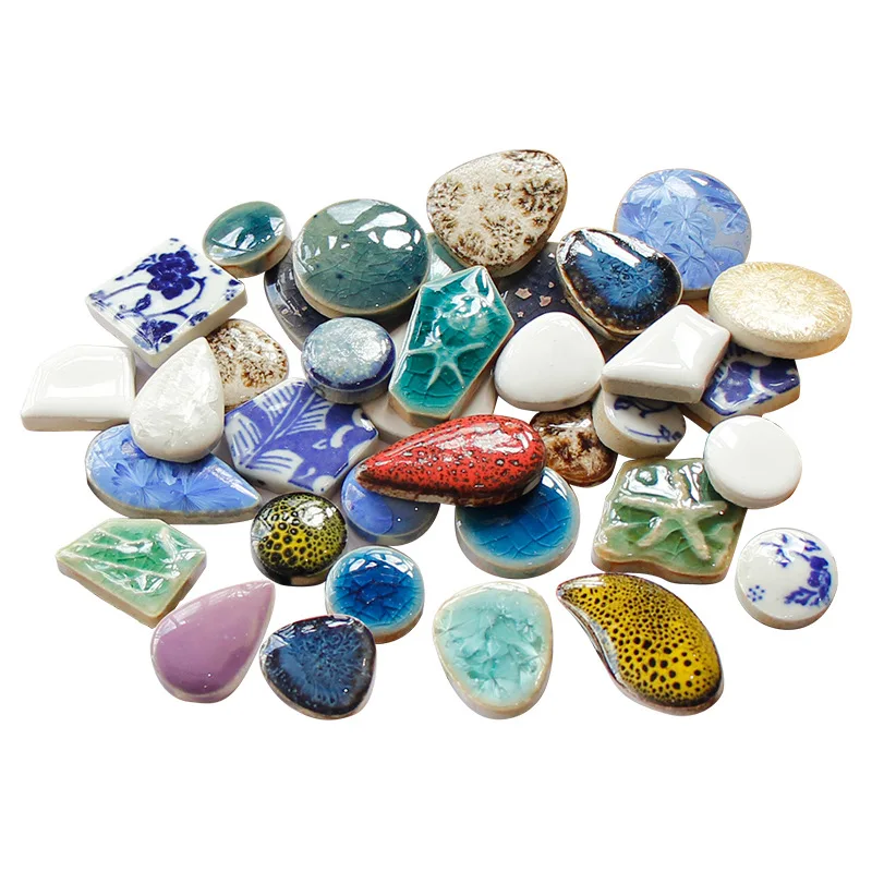 100g Oval Ceramic Mosaic Tiles - Ceramic Tile Blank incelemesi ve fiyatı