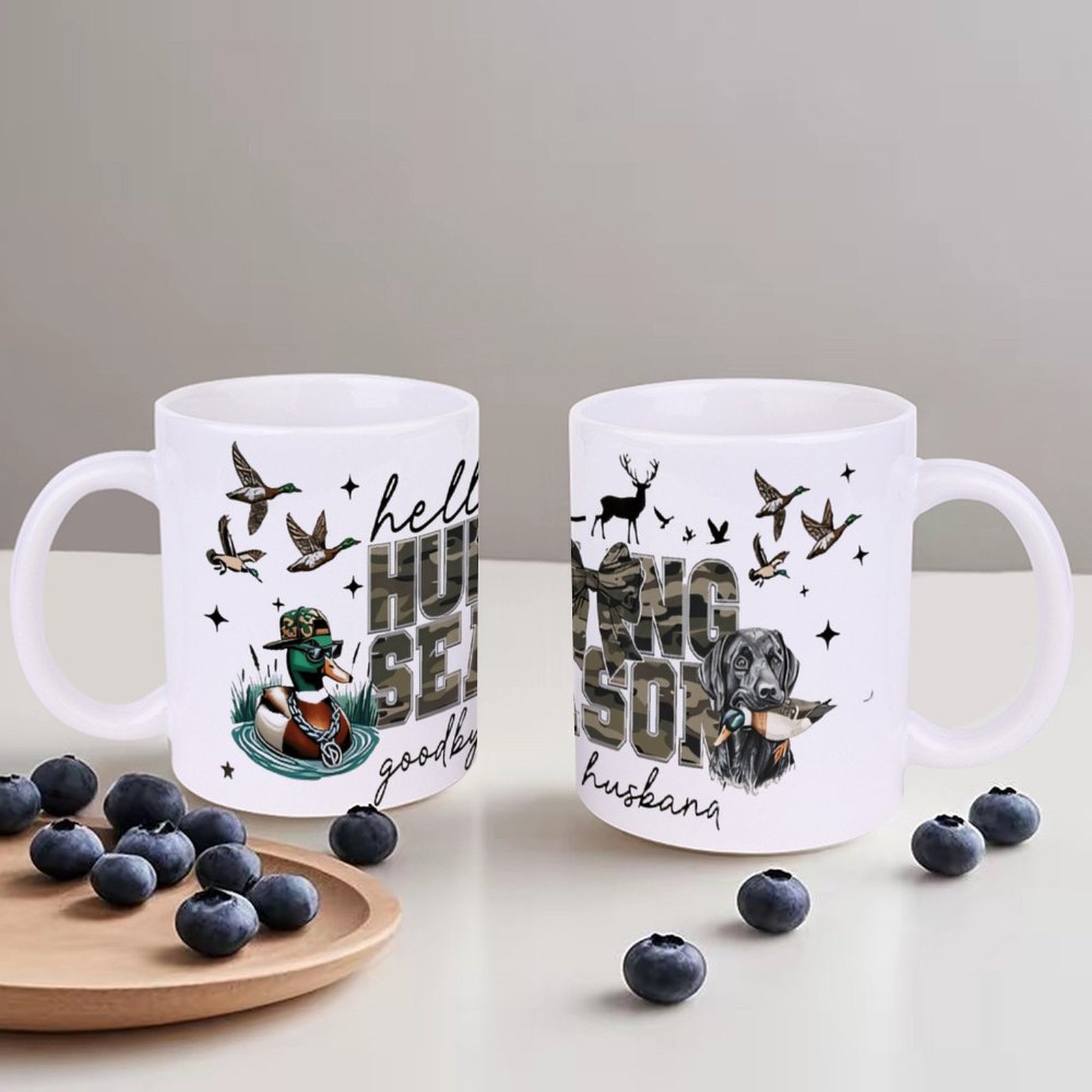 Hello Hunting Season Goodbye H - Sublimation Mug White incelemesi ve fiyatı